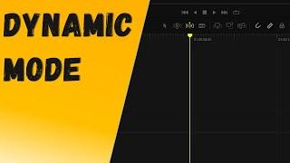 How Dynamic Mode works in DaVinci Resolve