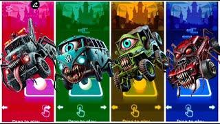 CARS-MONSTER  Gruz bus  Gruz Ramirez  Spider Muscle  Tiles Hop EDM Rush