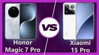 Honor Magic 7 Pro vs Xiaomi 15 Pro Detailed Comparison