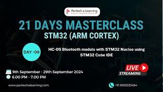 Day 09 - HC-05 Bluetooth module with STM32 Nucleo using STM32 Cube IDE