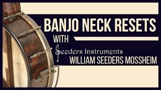 William Seeders Mossheim on Banjo Neck Resets - IanHatesGuitars