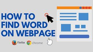 How to Find Word on a Webpage in Chrome, Firefox, Edge Browsers