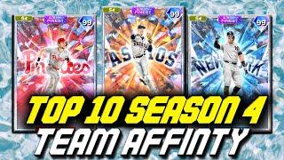 TOP 10 Season 4 FINEST Team Affinity - MLB The Show 24 Diamond Dynasty