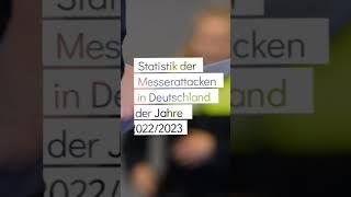 Statistik der Messerattacken in Deutschland der Jahre 2022/2023