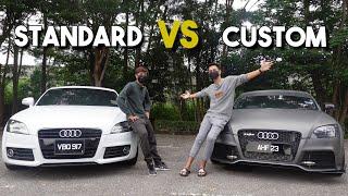 Audi TT Alieff Irfan VS Ammar Nazhan !!! Standard VS Custom..