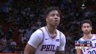 Markelle Fultz Awkward Free-Throw | Sixers vs Heat | November 12, 2018 | 2018-19 NBA Season