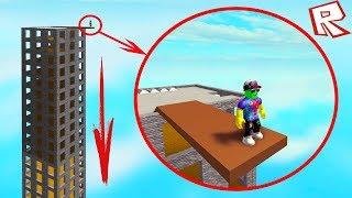 The SIMULATOR DROPS into the GET! Jumped off the tallest BUILDING Mode Roblox Ragdoll Engine