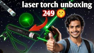 Powerful LASER LIGHT You've Been Waiting For! Super Powerful Laser Light Unboxing | laser torch