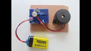 Laser security alarm system | electronics kits | school projects learning |making electronic circuit