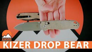 Kizer Drop Bear Folding Knife - Quick Look