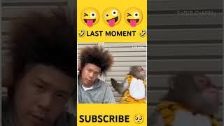 LAST MOMENT #funny #monkey #memes #funnyreaction #entertainment #last #moments #viralshort #shorts