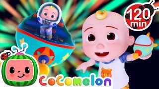 JJ's Super Rocketship Song! ⭐ | CoComelon | Animals for Kids | Sing Along Nursery Rhymes for Kids