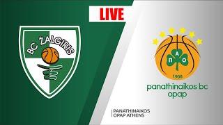 LIVE: Zalgiris Kaunas vs Panathinaikos - EuroLeague - 2K Live