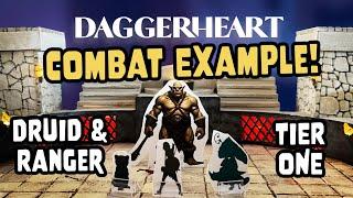 Daggerheart Combat Example - Druid & Ranger