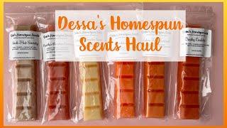 Dessa's Homespun Scents Haul! - July 2024 Preorder