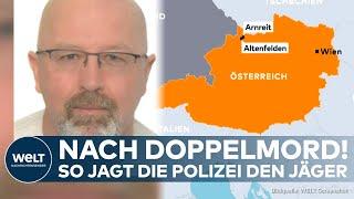 ÖSTERREICH: "Hubschrauber und Drohnen!" Polizei jagt mutmaßlichen Doppelmörder Roland D.