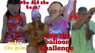 POP THE BALLOON CHALLENGE/GOEHNS FAMILY