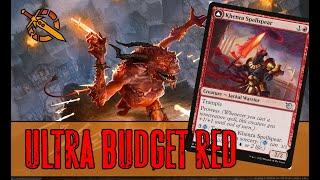 Самый Бюджетный МОНОРЕД! MTG Arena Ultra budget RED Standard March of the Machines!