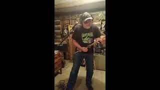 CANE GUITAR made my Terry Mojo Johnson of the Swamp Drivers