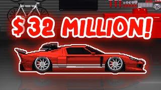 I BUILT the MOST EXPENSIVE CAR in PIXEL CAR RACER?! - Pixel Car Racer