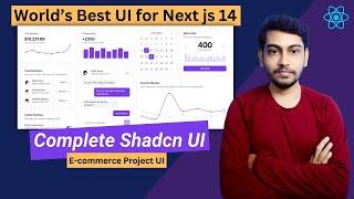 Master Shadcn UI with Next JS 14 and E-commerce Project