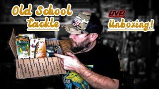 Saturday Night Live: Unboxing MORE OLD SCHOOLTackle with BaitGirl! (RARE FIND!)