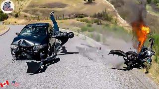 380 BRUTAL MOTORCYCLE CRASHES | CRAZY Motorcycle Rides - Best Of The Month.