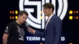 Karrigan Talks To The Crowd In German