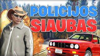 POLICIJOS SIAUBAS?! GTA ROLEPLAY LIETUVIŠKAI