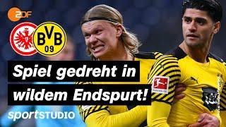 Eintracht Frankfurt – Borussia Dortmund Highlights | Bundesliga, 18. Spieltag 2021/22 | sportstudio