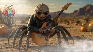 Scorpions and Desert Spiders Thrash an Original Bug Muzak Halloween Special "Cursed Sand"! Must See!