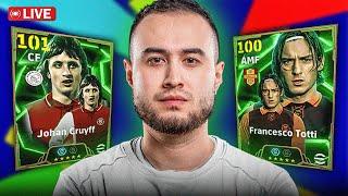  LIVE | I'M GOING FOR CRUYFF!!  Totti & Stoichkov / Road To Top 25 #INDOSQUAD