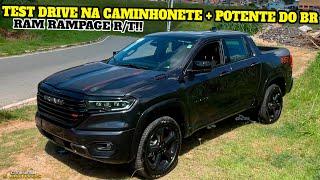 TEST DRIVE RAM RAMPAGE RT 2024 - TESTAMOS A PICAPE MAIS POTENTE DO BRASIL, VEJA TODOS DETALHES