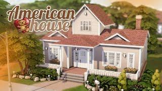 Американский Дом | American House | SpeedBuild No CC | The Sims 4 | Симс 4