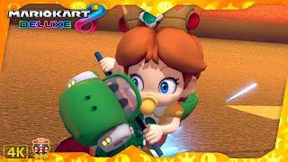 Mario Kart 8 Deluxe DLC ⁴ᴷ Cherry Cup (200cc 3-Star Rank) Baby Daisy gameplay