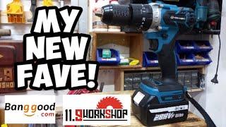 PANALONG BRUSHLESS DRILL! | Banggood Review | Gene Caralde 11.9 Workshop