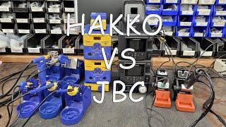 Soldering Tech Talk: Hakko vs. JBC Tools - Which Should You Choose? Pros and Cons?