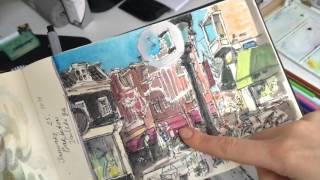 Обзор акварели Невская палитра, Van Gogc, Winsor&Newton, Cotman