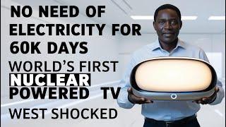African Engineers Create Self-Powered TV That Runs For 60,000 Days Without POWER