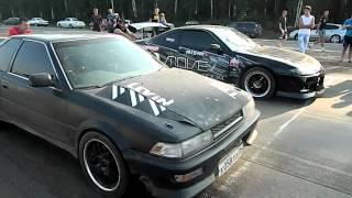 toyota levin 3s-gte vs nissan silvia sr20det gtx3071r