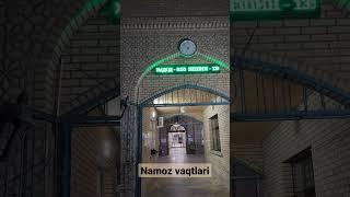 NAMOZ VAQTLARI