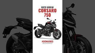 Moto Morini Corsaro 750 Makes Official Debut at #EICMA2023