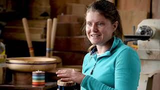 Miriam Jones, professional woodturner from Wales talks about her lockdown experience