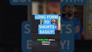 Transform Long Videos into Engaging Shorts in DaVinci Resolve #davinciresolve