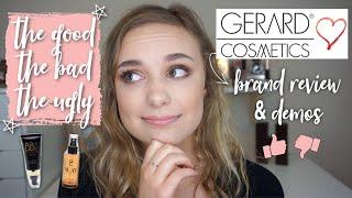 GERARD COSMETICS: the good, the bad, the ugly.