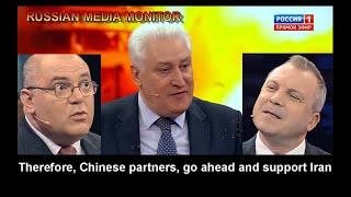 Igor Korotchenko says China should help Iran since Russia is busy