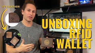 Nick Stahl Does RFID Wallet Unboxing | Moonster Handmade Leather