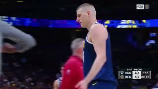 ПРОИГРАЛИ НЕ ЗАБРОСИВ МЯЧ! NBA Highlights | Денвер Наггетс - Бруклин Нетс, Март 12, 2023