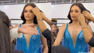 JUST IN:  MA AHTISA MANALO SNEAK PEAK DURING PREPARATION ON MISS COSMO 2024 CORONATION NIGHT