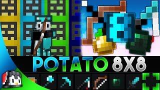 Potato Pack [8x] FPS Boost MCPE PvP Texture Pack (FPS Friendly)